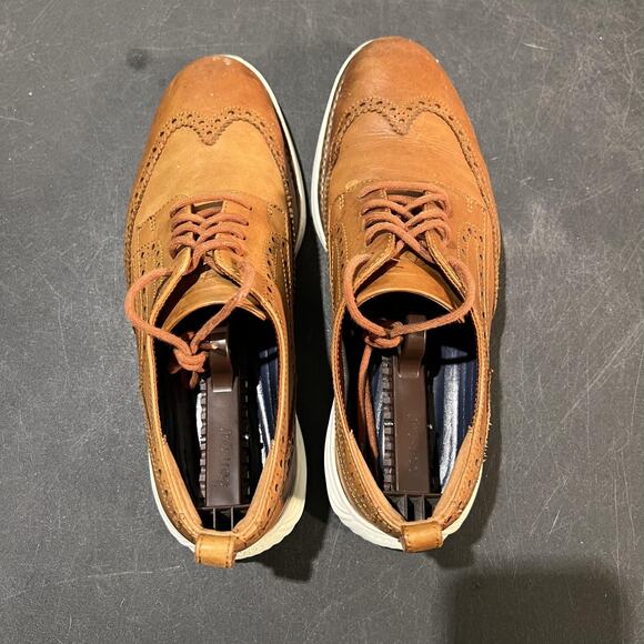 Cole Haan Grand Evolution Shortwing Shoes Mens 9.5 Leather Oxford Comfort OS - Picture 9 of 11